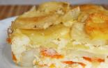 Kalapaja ahjuroog kartulitega: köögiviljade ja juustuga roa valmistamine